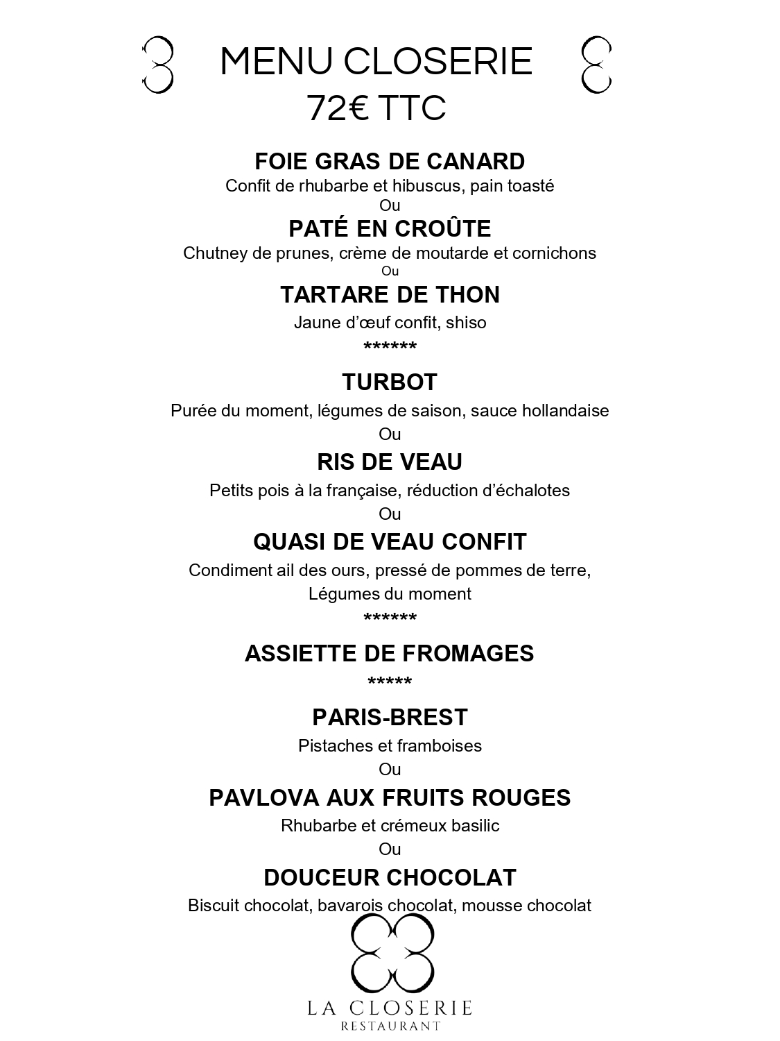repas et dejeuner professionnel rennes