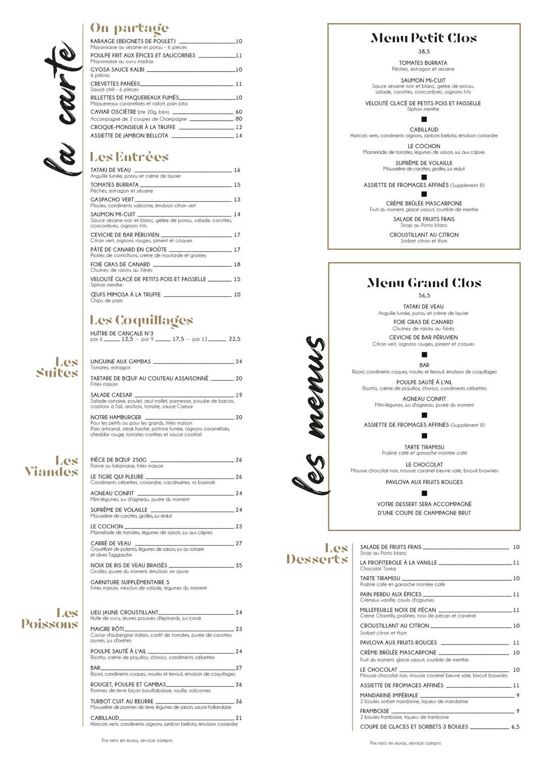 restaurant chic place des lices
